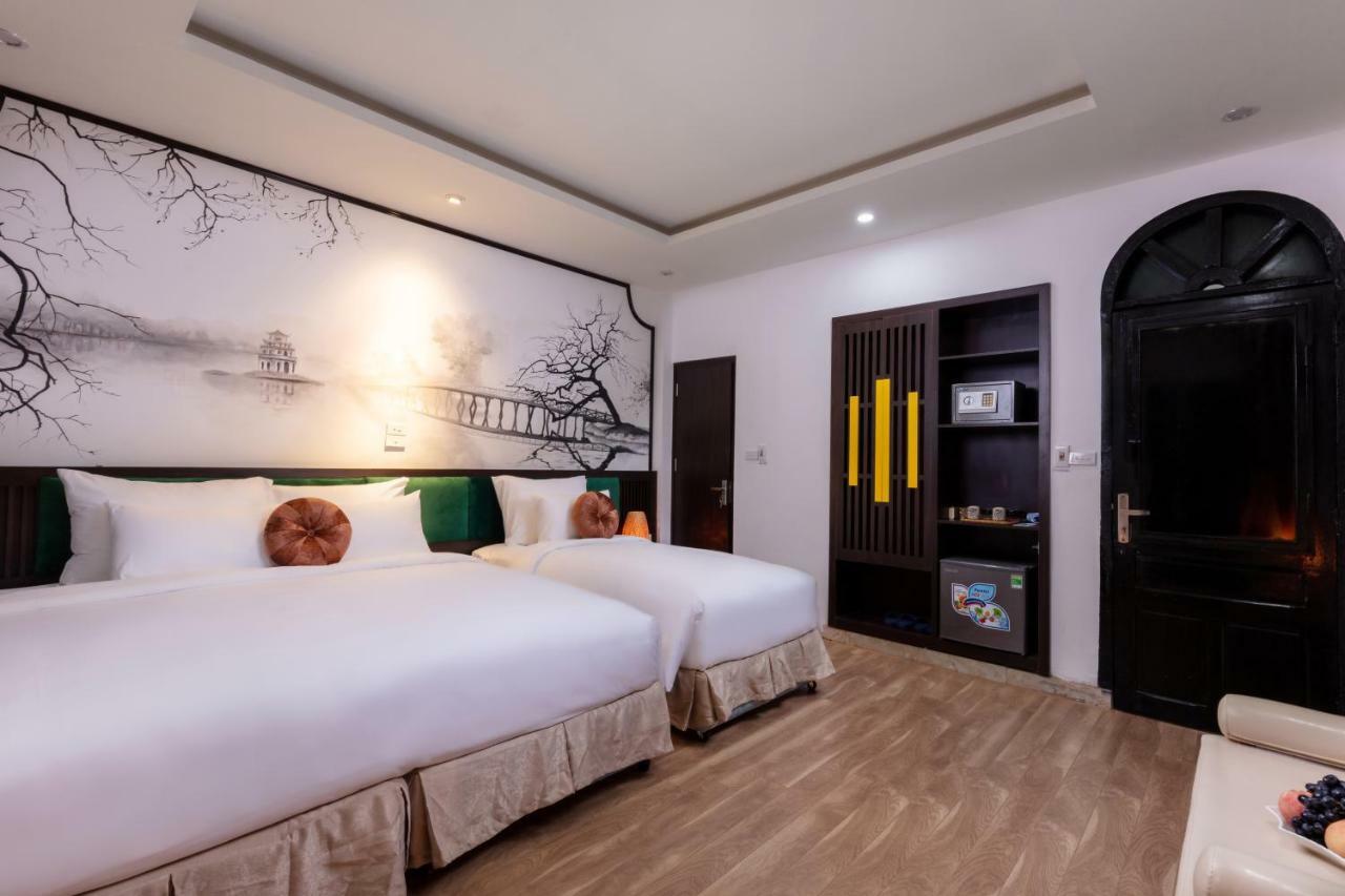 Hanoi Center Silk Lullaby Hotel And Travel Bagian luar foto
