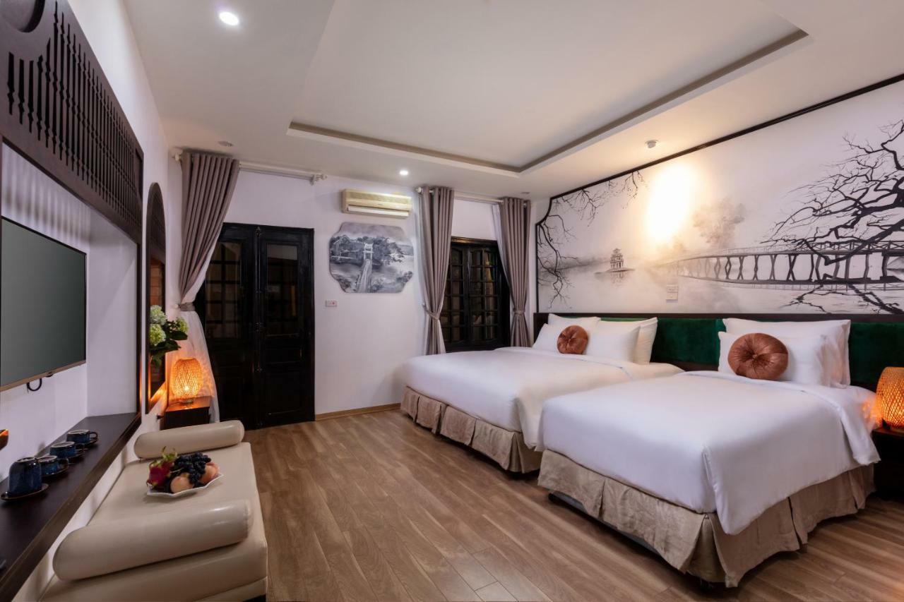 Hanoi Center Silk Lullaby Hotel And Travel Bagian luar foto