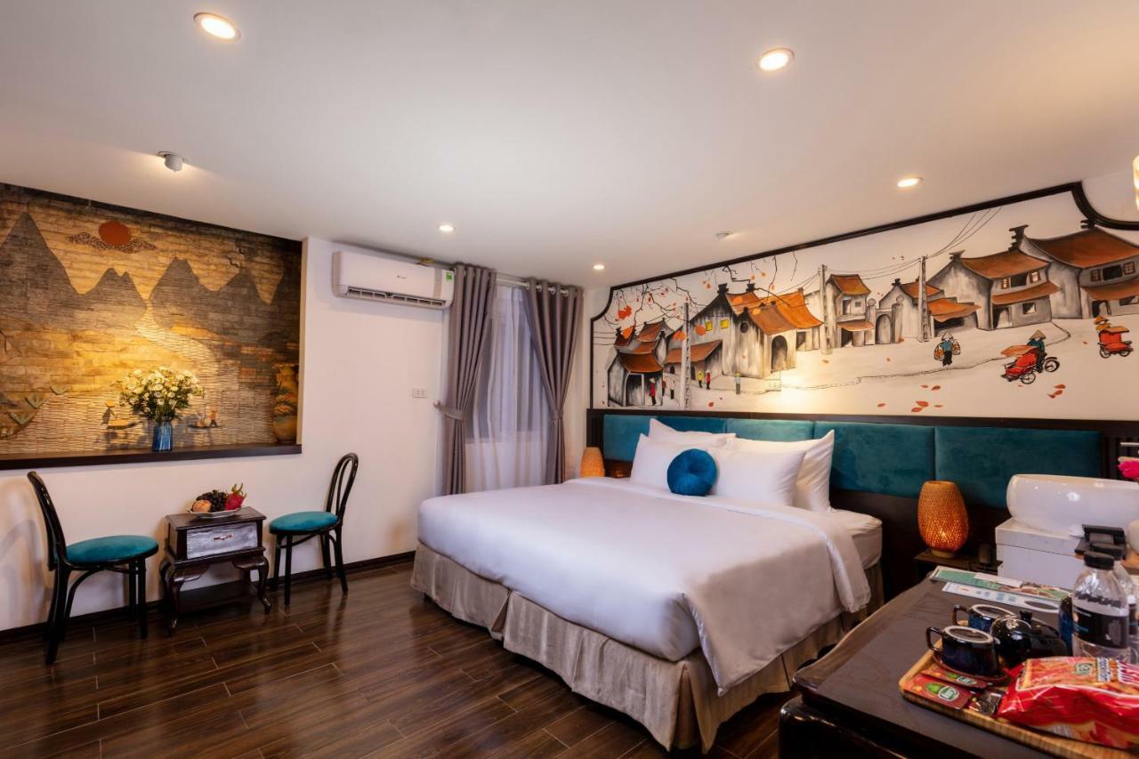 Hanoi Center Silk Lullaby Hotel And Travel Bagian luar foto