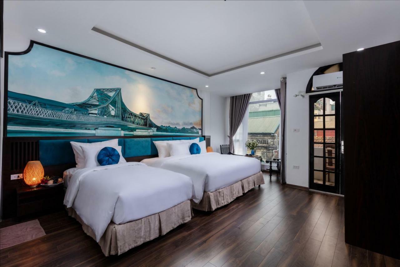 Hanoi Center Silk Lullaby Hotel And Travel Bagian luar foto