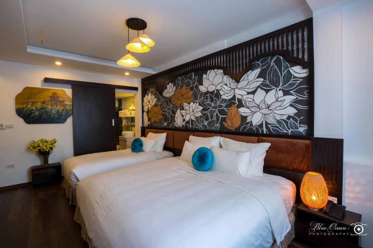 Hanoi Center Silk Lullaby Hotel And Travel Bagian luar foto